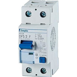 Interrupteur différentiel - DOEPKE - DFS2 040-2-003-F - 2 pôles - 40 A - 003 A