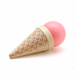 Erzi - Cone à Glace en Bois Multicolore - 14000