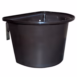 Mangeoire de porte en plastique noir