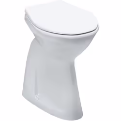 Laufen Pascha 1 x WC au sol au sol chasse deau basse pour 6 litres sortie verticale avec bord de rinçage (ouvert) dimensions  ...