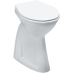 Laufen Pascha WC au sol, chasse deau basse, sortie verticale,