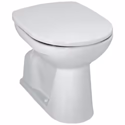 Laufen Pro 1 x WC au sol au sol chasse deau basse pour 6-/3 litres type de sortie : verticale avec bord de rinçage ouvert Dim ...