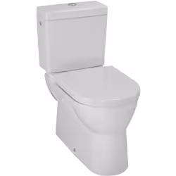 LAUFEN Pro 1 x WC au sol pour combinaison, au sol chasse deau plate pour 6-/3 litres Sortie vario : horizontale ou verticale  ...