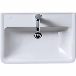 Laufen Pro A 1 x lavabo mural, à encastrer 1 trou de robinetterie, avec trop-plein Dimensions : Longueur : 550 mm, largeur : ...