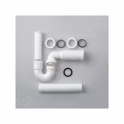 avec raccord d'évacuation flexible raccordement DN 20 pour bidet à poser pour lavabo Photo non contractuelle Ce produit peut  ...
