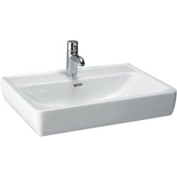 LAUFEN PRO A lavabo à poser, 1 trou pour robinet, avec