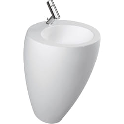 Alessi one Lavabo, avec colonne intégrée, 1 trou pour - Laufen