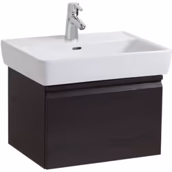 Laufen Pro A 1 x armoire sous lavabo suspendu 1 tiroir avec système Soft-Close et ouverture totale Dimensions : Largeur : 570 ...