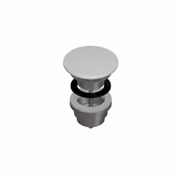 Garniture de vidage non-refermable pour lavabo sans trop-plein couvercle de bonde : céramique couleur : blanc Ce produit peut ...