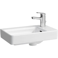 Laufen - pro s lave-mains, bassin gauche, 1 trou de robinetterie,