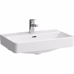 LAUFEN Pro S Compact 1 x lavabo à poser suspendu 1 trou de robinetterie, avec trop-plein Dimensions : Longueur : 600mm, large ...