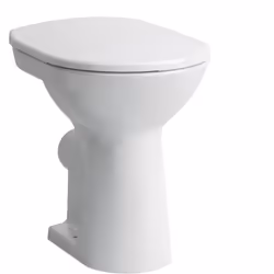 Laufen Pro 1 x WC au sol au sol chasse deau basse pour 6-/3 litres type de sortie : horizontale avec bord de rinçage ouvert D ...