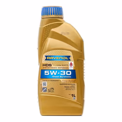 Huile moteur; RAVENOL; HDS; 5W-30 1; pour TOYOTA, RENAULT, LEXUS, NISSAN, MITSUBISHI