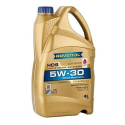 Ravenol HDS 5W-30 4I Huile moteur 1111121-004-01-999 TOYOTA: RAV4 III SUV, Land Cruiser 100, Auris 5 portes, RENAULT: LAGUNA 3, MASTER 3 Kasten