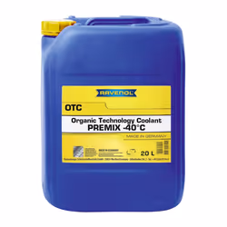 Antigel; RAVENOL; OTC Premix Protect; SAE J1034 violet 20 Mélange prêt à l'emploi sans nitrite, sans borate, sans phosphates, ...