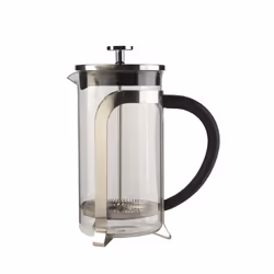 Leopold Vienna LV01533, Presse française, 1 L, Noir, Acier inoxydable, Transparent, Verre, Plastique, Acier inoxydable