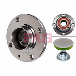 Jeu de roulements de roue FAG 713 6106 60