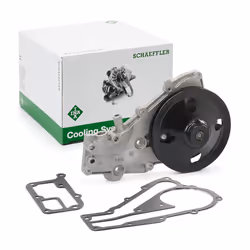 Pompe à eau; INA; avec poulie pour commande à courroie trapézoïdale; pour RENAULT; 7701462145, 7701462491, 7701463377, 770146 ...