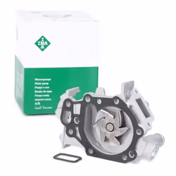 Pompe à eau; INA; avec joint d'étanchéite pour transmission par courroie crantée; pour RENAULT, NISSAN; 210103314R, 770147892 ...