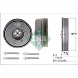 Jeu de poulies damper INA 544 0501 20