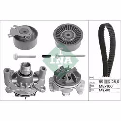 Kit distribution + pompe à eau INA 530 0198 30