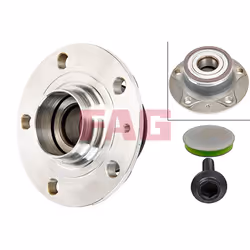 Jeu de roulements de roue FAG 713 6111 20