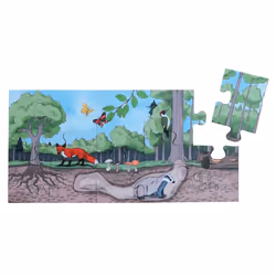Beleduc 16210 Puzzle à formes 40 pièce(s) Animaux