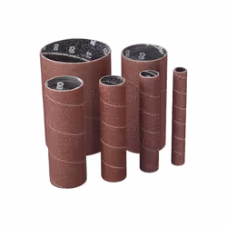 Scheppach | Original | 18 Manchons Abrasifs (6x3 pièces) Ø13/19/26/38/51mm | Grain 80 | Ponceuse oscillante OSM100 / 600 | Ac ...