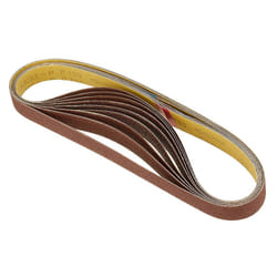Manchon de ponçage Scheppach; 762x25 mm; K60/K100/K180; 9 unités