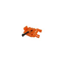 Base de filtre à air avec levier de starter Scheppach pour modèles mtc53-4bp, mfh5300-4p, mfh5200-4p, mfh5200-4p. origine 390480