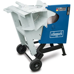 Scie à bûches HS520 - Scie à bascule pour bois de chauffage - Lame de Ø505 mm - Puissance de 2600 w - Raccordement 230 v - Made in Germany - Scheppach