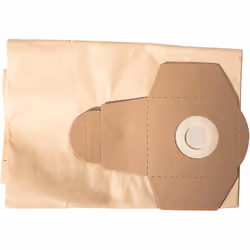Sacs en papier pour aspirateur Scheppach NTS16 / NTS20; 5 unités