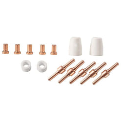 Scheppach - Set d'accessoires 14 pièces - Pour la découpeuse plasma PLC40 - 5 buses - 5 électrodes - 2 pointes de torche en céramique - 2 diffuseurs
