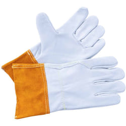 Scheppach - Gants de protection pour soudure - Gants pour fer à souder - Gants de soudeur