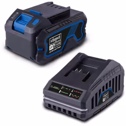 Avec sa technologie au lithium-ion, le set batterie et chargeur SBSK4.0 de chez Scheppach vous assure une utilisation longue  ...