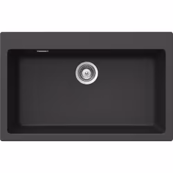 Schock Primus N100XL AP 51, Evier encastré, Rectangulaire, Anthracite, 1 bols, Rectangulaire, 720 x 384 mm
