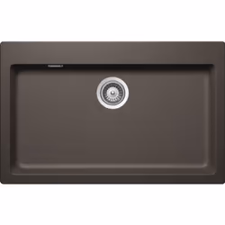 Schock Primus N100XL, Evier à poser, Rectangulaire, Gris, 1 bols, Rectangulaire, 720 x 384 mm
