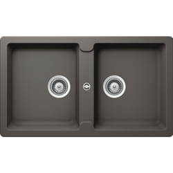 Schock Signus N200E Evier à poser Rectangulaire Cristadur