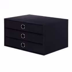 Rössler Papier 1524452703, 3 tiroir(s), Noir, 343 mm, 250 mm, 185 mm