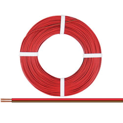 Donau 218-080 câble audio 50 m Marron, Rouge