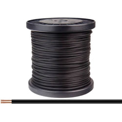 Donau Elektronik 218-11-100 Fil de câblage 2 x 0.14 mm² noir 100 m Y069771