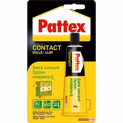 Pattex Colle Contact Sans Solvant, Adhésif par contact, Tube, 65 g