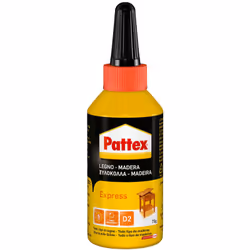 Pattex colle à bois bouteille 75gr. Haute qualité, prète à usage et de séchage rapide. Transparente une fois seche.. . Indice ...