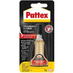 Colle instantanée liquide Matic, Flacon 3g (Par 6) - Pattex