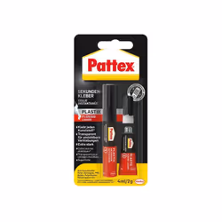 Pattex liquide en plastique superglue Rapide, simple système en deux parties composé d'un activateur et d'un adhésif de cyano ...