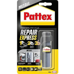 Pâte pour répartion métal PATTEX Pâte-Power Repair Express 48g Carte blister