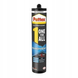 Adhésif - Pattex - One4All - Transparent - 290g - Universel pour tous matériaux