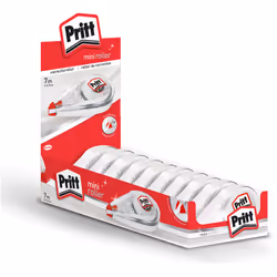 Pritt correcteur, mini roll-on 4,2mmx7m. . . . Indice de Protection IP : IP20 Couleur : Blanc Certification : CE Largeur : 4. ...