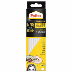Colle thermofusible - Pattex - HOT STICKS - 6 x 200 g - Adhésion rapide - Résistant à leau