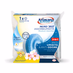 Ariasana Aero 360°, Absorbeur (unité), Cristales, Absorbeur d'humidité et d'odeur, Multicolore, 20 m², 3 mois